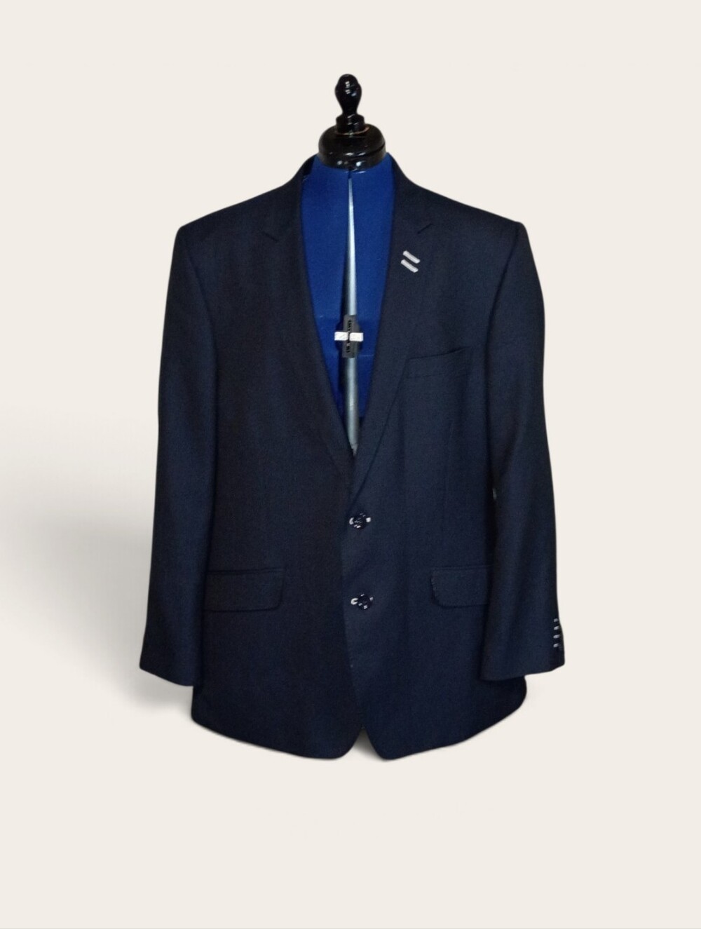 Haggar Men's Navy Two-Button Sport Coat